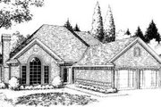 Traditional Style House Plan - 3 Beds 2.5 Baths 1583 Sq/Ft Plan #310-152 