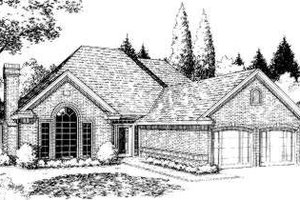 Traditional Exterior - Front Elevation Plan #310-152