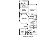 European Style House Plan - 3 Beds 3.5 Baths 3106 Sq/Ft Plan #141-242 