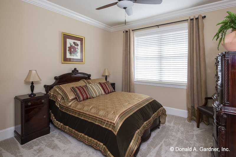 Architectural House Design - Interior - Bedroom for Craftsman House Plan #929-824 - 4 bed, 3 bath