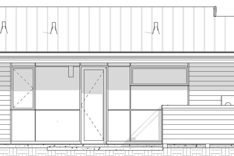 Architectural House Design - Exterior - Other Elevation 5 for Modern House Plan #895-147 - 1 bed, 1 bath