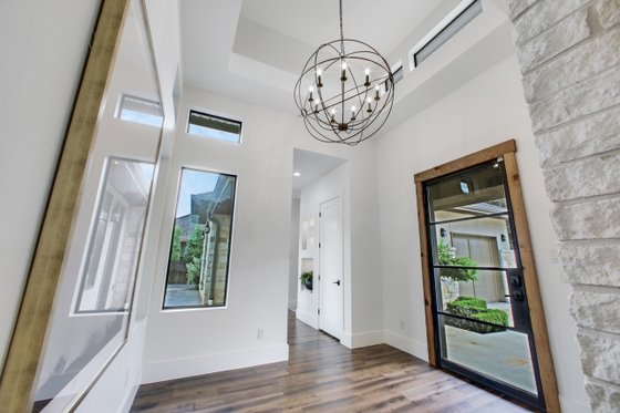 Interior - Entry for Contemporary House Plan #935-5 - 4 bed, 4 bath