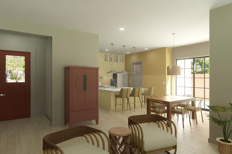 Dream House Plan - Interior - Family Room 1 for Country House Plan #1126-13 - 3 bed, 2.5 bath