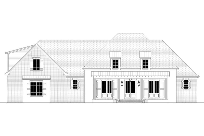 Dream House Plan - Exterior - Front Elevation 4 for Traditional House Plan #430-305 - 4 bed, 3.5 bath
