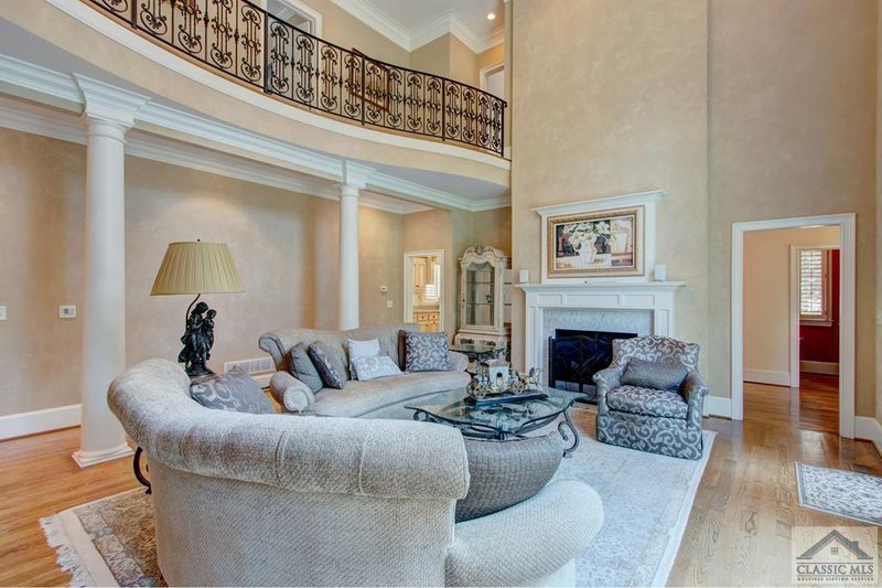 Architectural House Design - Interior - Family Room 1 for Classical House Plan #137-300 - 4 bed, 4.5 bath