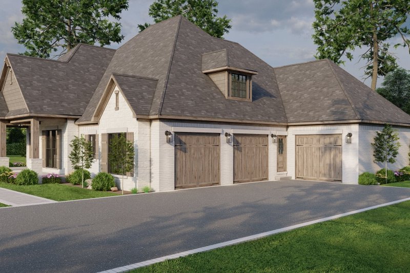 Home Plan - Exterior - Other Elevation for Country House Plan #923-36 - 3 bed, 3.5 bath
