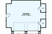 Craftsman Style House Plan - 0 Beds 0 Baths 839 Sq/Ft Plan #17-2579 