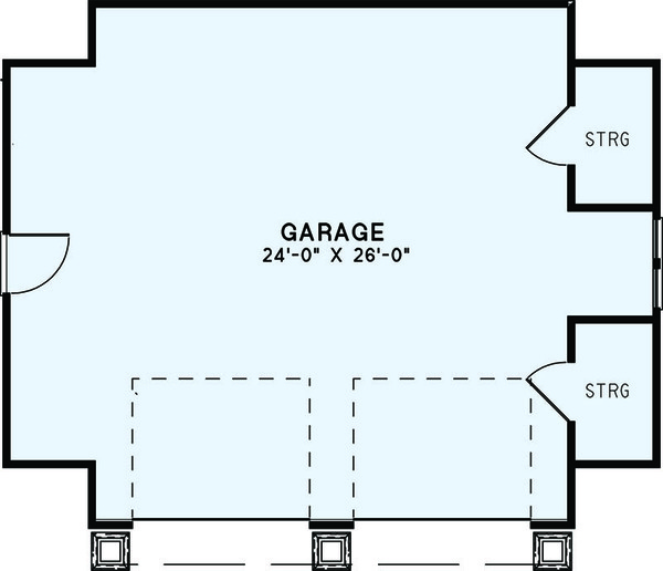Craftsman Floor Plan - Main Floor Plan #17-2579