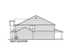Exterior - Other Elevation 1 for Contemporary House Plan #569-87 - 5 bed, 3 bath