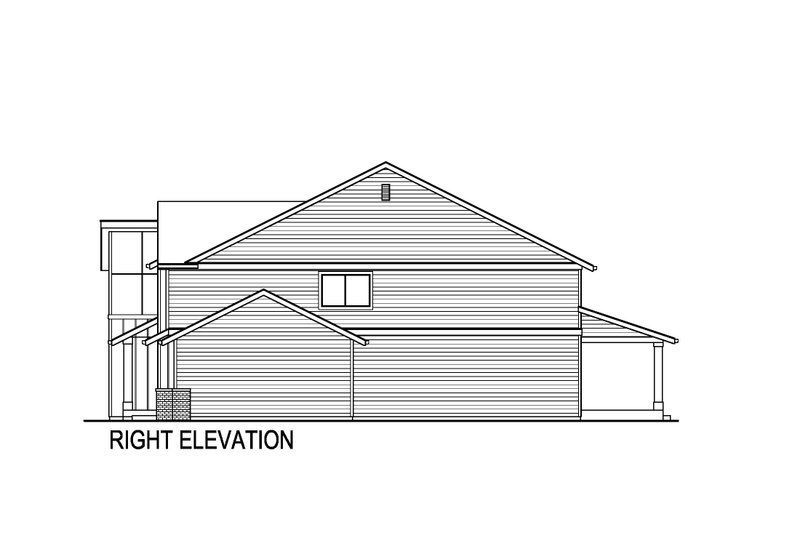 House Plan Design - Exterior - Other Elevation 1 for Contemporary House Plan #569-87 - 5 bed, 3 bath