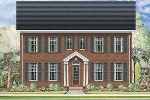 Traditional Exterior - Front Elevation Plan #424-293