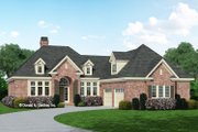 European Style House Plan - 3 Beds 2.5 Baths 2233 Sq/Ft Plan #929-692 