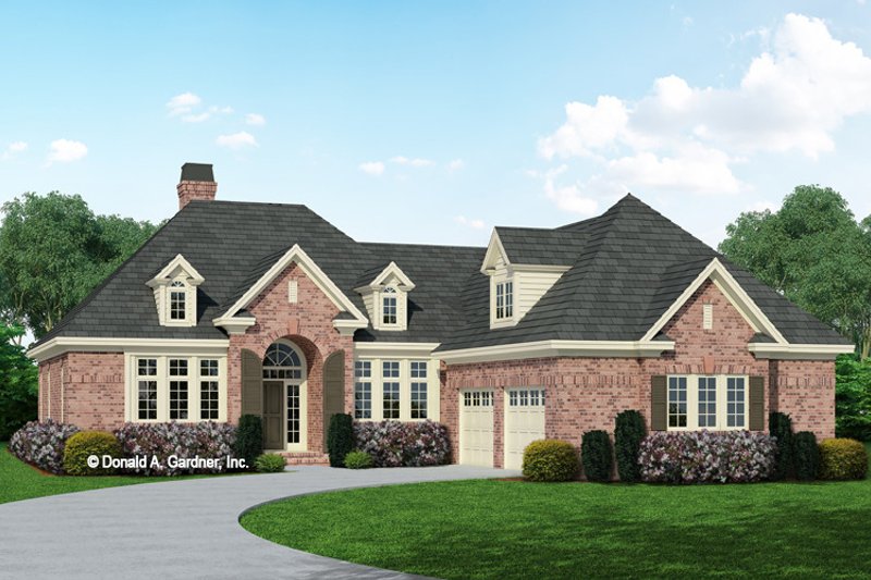 Home Plan - European Exterior - Front Elevation Plan #929-692