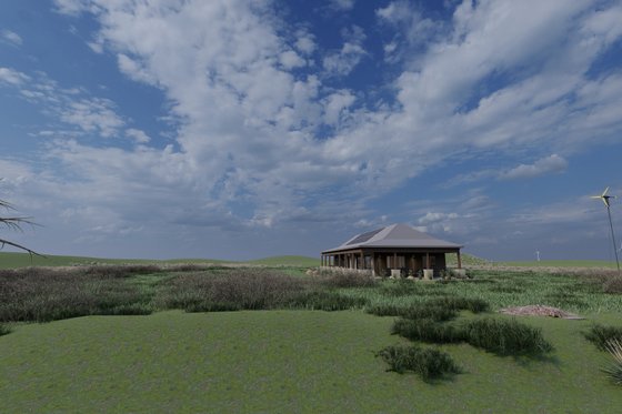 Photo 7 for Farmhouse House Plan #1069-25 - 2 bed, 2 bath