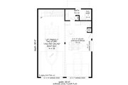 Contemporary Style House Plan - 2 Beds 1 Baths 680 Sq/Ft Plan #932-712 