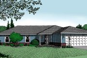 Ranch Style House Plan - 3 Beds 2 Baths 1841 Sq/Ft Plan #11-107 