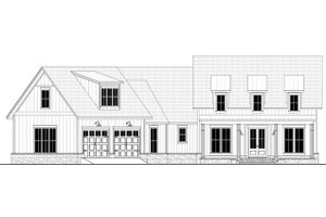 Exterior - Front Elevation 4 for Farmhouse House Plan #430-231 - 3 bed, 2.5 bath