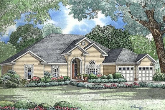 Exterior - Other Elevation for Southern House Plan #17-1048 - 4 bed, 2.5 bath
