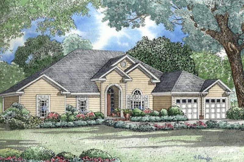 Home Plan - Exterior - Other Elevation for Southern House Plan #17-1048 - 4 bed, 2.5 bath