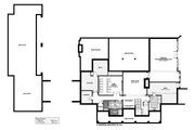 Farmhouse Style House Plan - 4 Beds 4.5 Baths 4866 Sq/Ft Plan #928-383 