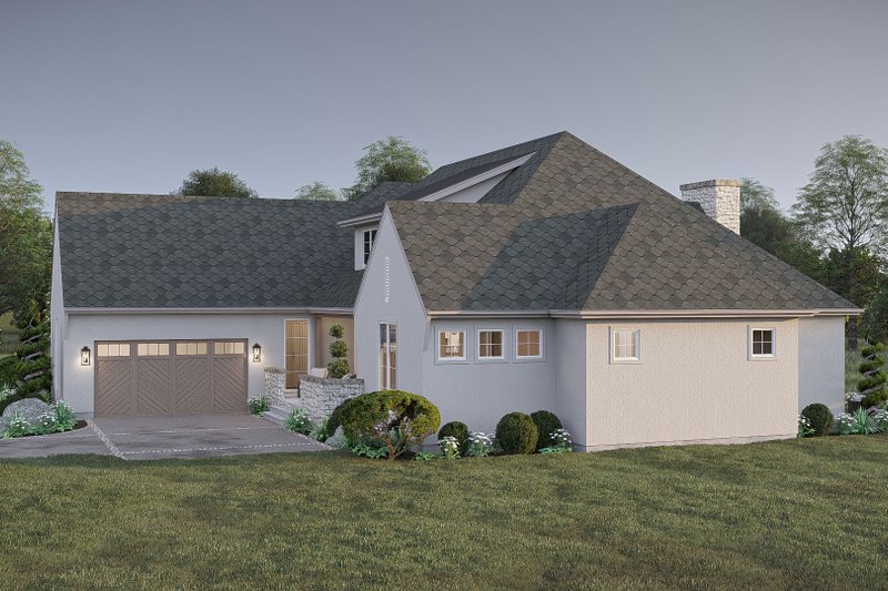 Dream House Plan - Exterior - Other Elevation for Modern House Plan #455-325 - 3 bed, 2.5 bath