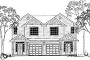 Traditional Style House Plan - 3 Beds 2.5 Baths 2732 Sq/Ft Plan #303-410 