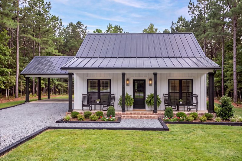 Home Plan - Exterior - Front Elevation 3 for Cottage House Plan #430-454 - 3 bed, 2 bath