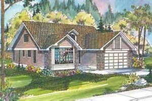 Traditional Exterior - Front Elevation Plan #124-403