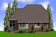 Traditional Style House Plan - 3 Beds 2.5 Baths 2080 Sq/Ft Plan #48-526 