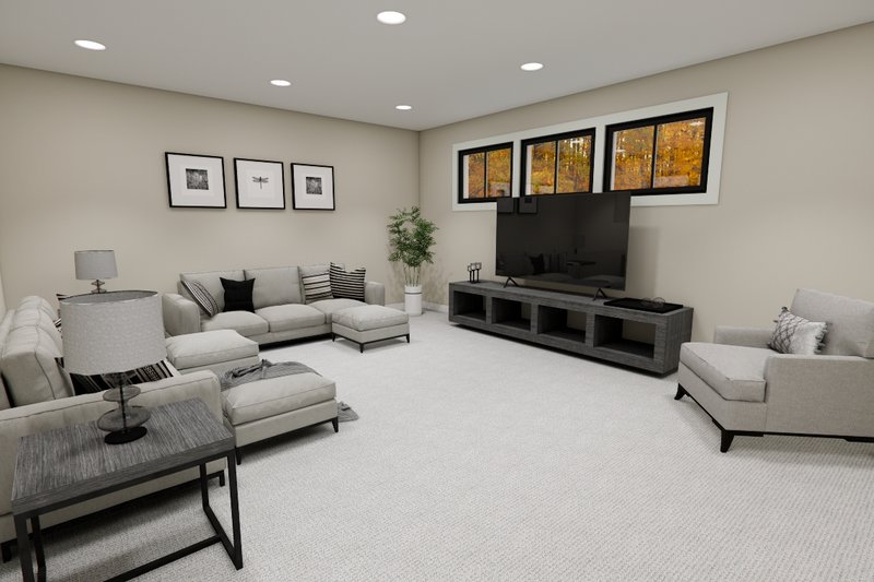 Architectural House Design - Interior - Other 1 for Farmhouse House Plan #51-1363 - 4 bed, 3.5 bath