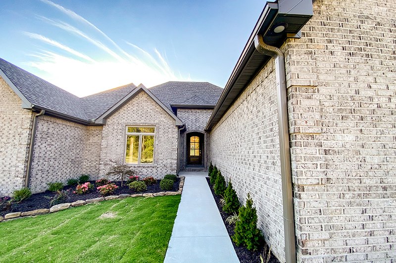 Architectural House Design - Exterior - Other Elevation 2 for European House Plan #923-51 - 4 bed, 2 bath