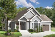 Country Style House Plan - 3 Beds 1 Baths 1507 Sq/Ft Plan #23-2529 