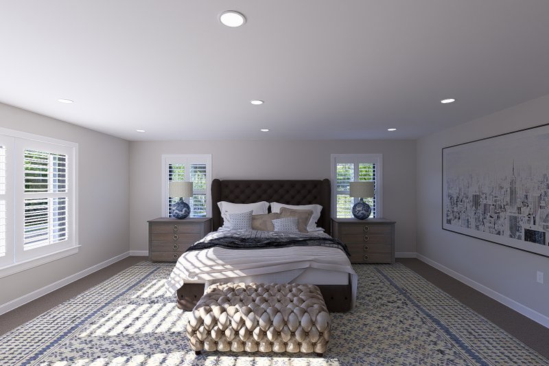 Dream House Plan - Interior - Master Bedroom 1 for Traditional House Plan #1060-427 - 4 bed, 2.5 bath