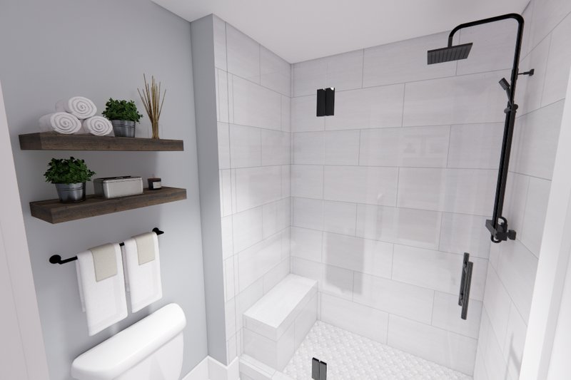 Dream House Plan - Interior - Bathroom 3 for Farmhouse House Plan #51-1564 - 4 bed, 3.5 bath