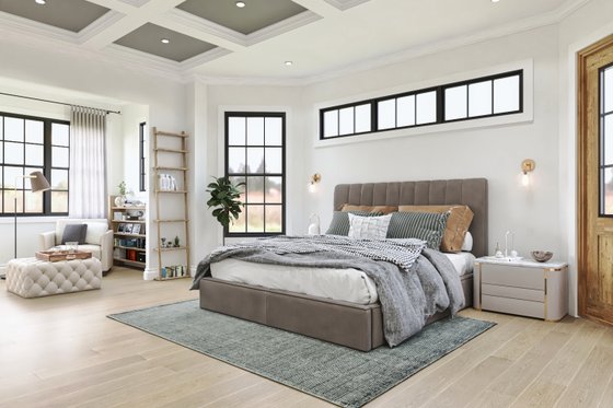 Interior - Master Bedroom for Traditional House Plan #54-720 - 6 bed, 4 bath
