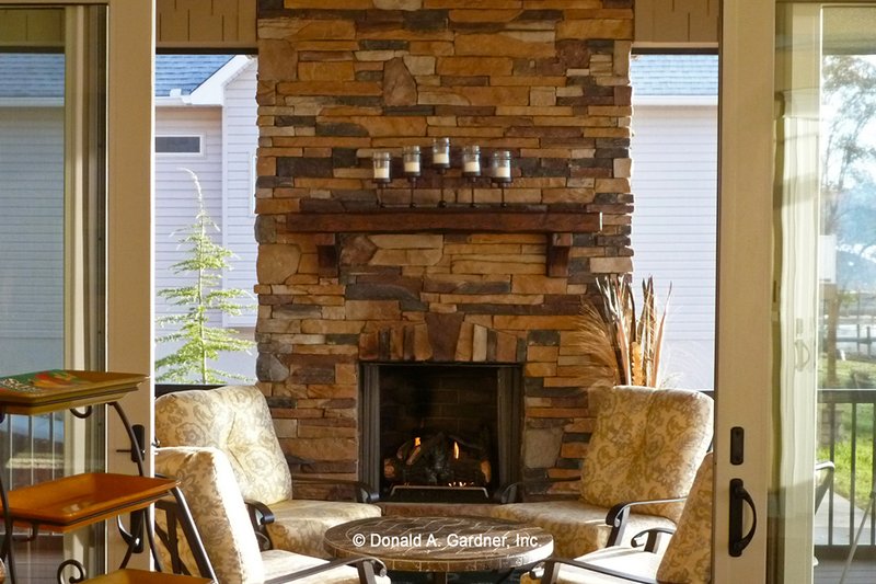 Home Plan - Exterior - Outdoor Living for Craftsman House Plan #929-861 - 4 bed, 4 bath