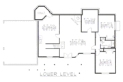 Farmhouse Style House Plan - 4 Beds 3.5 Baths 4012 Sq/Ft Plan #112-149 