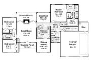 Farmhouse Style House Plan - 3 Beds 2 Baths 2024 Sq/Ft Plan #21-534 Floor 