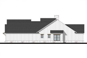 Exterior - Other Elevation 1 for Farmhouse House Plan #1103-5 - 4 bed, 3 bath