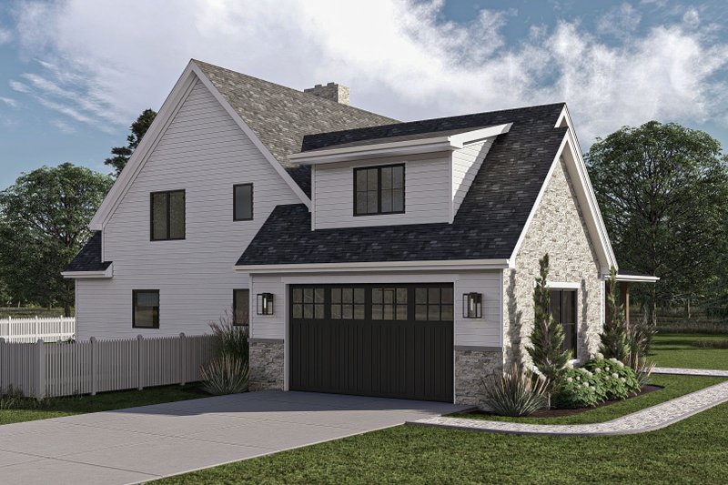 House Plan Design - Exterior - Other Elevation for Farmhouse House Plan #455-440 - 3 bed, 2.5 bath
