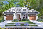 Colonial Style House Plan - 6 Beds 6 Baths 3597 Sq/Ft Plan #120-288 