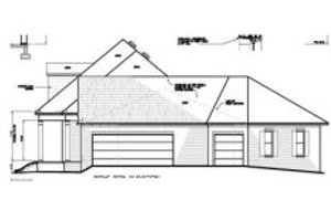 Exterior - Other Elevation for Southern House Plan #15-250 - 3 bed, 2.5 bath