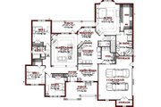 Traditional Style House Plan - 4 Beds 2.5 Baths 2667 Sq/Ft Plan #63-198 