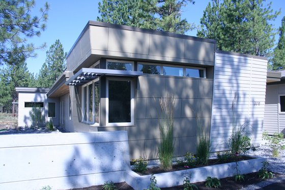 Exterior - Other Elevation 4 for Modern House Plan #892-8 - 2 bed, 2 bath