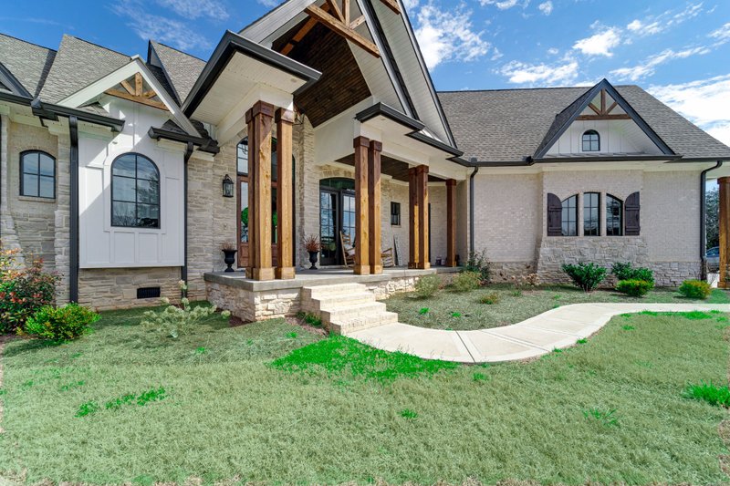 Dream House Plan - Exterior - Other Elevation for Craftsman House Plan #54-431 - 3 bed, 2.5 bath