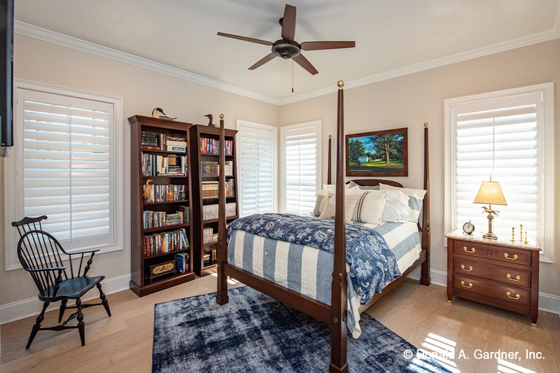 Architectural House Design - Interior - Master Bedroom for Country House Plan #929-1006 - 3 bed, 3.5 bath