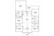 Farmhouse Style House Plan - 4 Beds 3 Baths 1858 Sq/Ft Plan #1096-137 