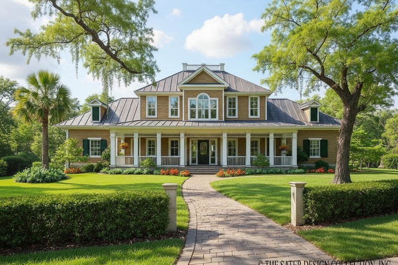 Dream House Plan - Traditional Exterior - Front Elevation Plan #930-339