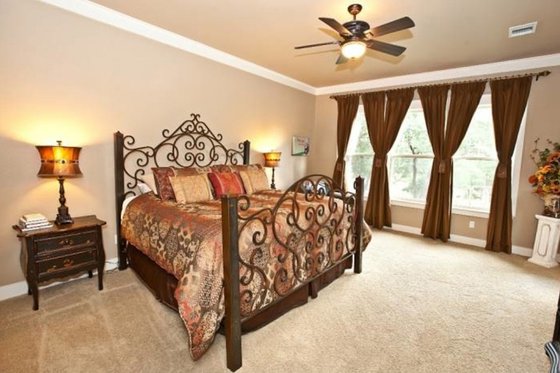Interior - Master Bedroom for Craftsman House Plan #80-205 - 4 bed, 3.5 bath