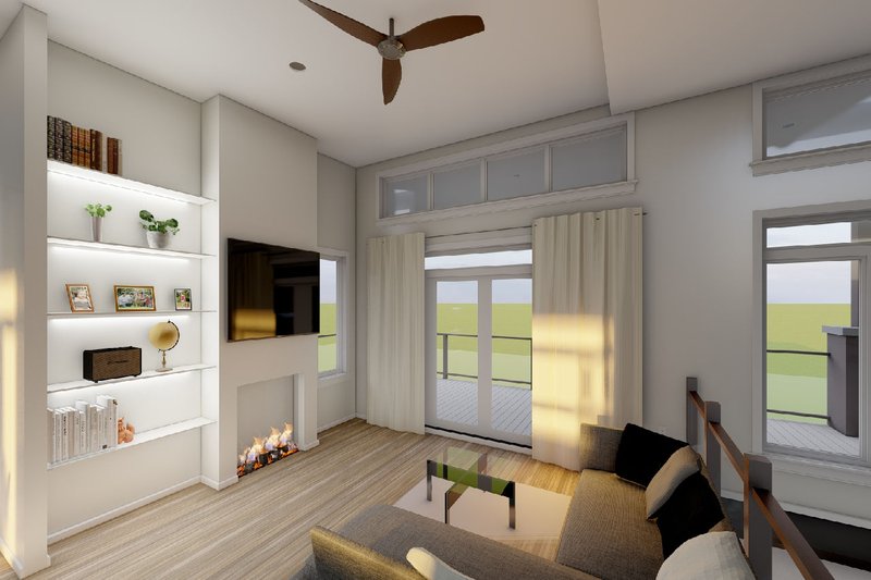 House Plan Design - Interior - Other for Contemporary House Plan #126-251 - 3 bed, 3 bath